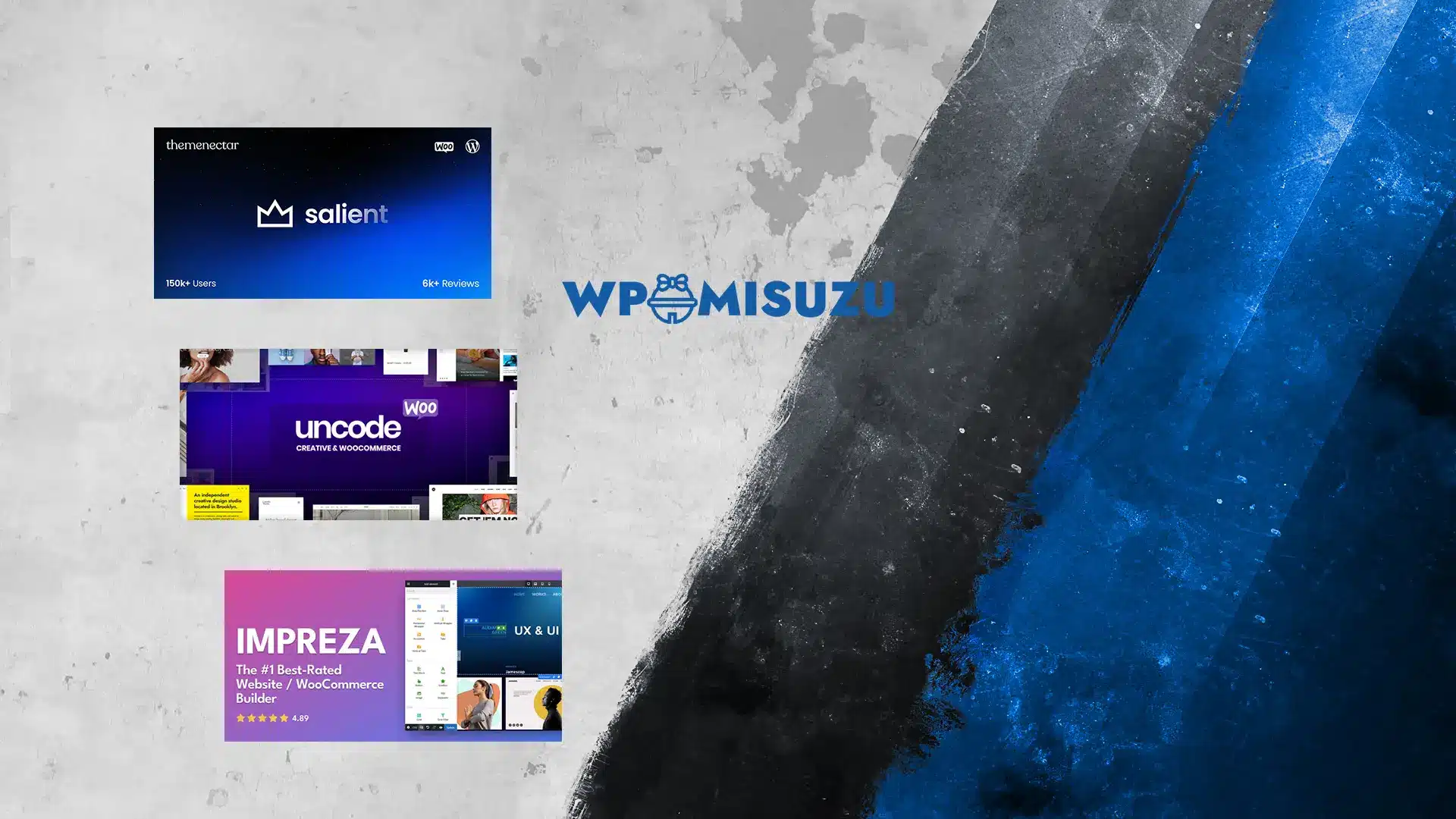 WPBakery ThemeForest WordPress主題推薦：Salient、Uncode、Impreza